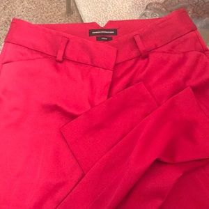 Express red pants